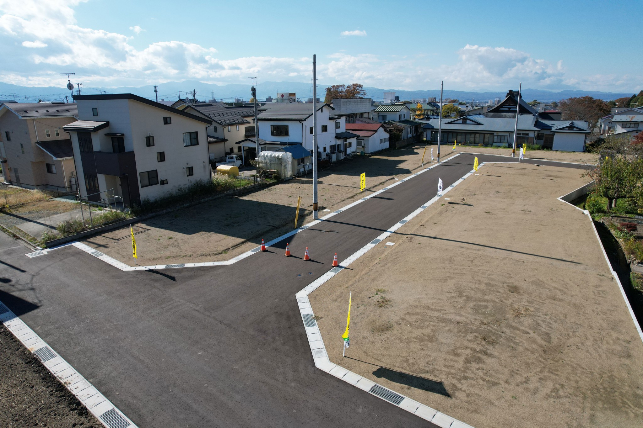 会津若松市一箕町分譲地